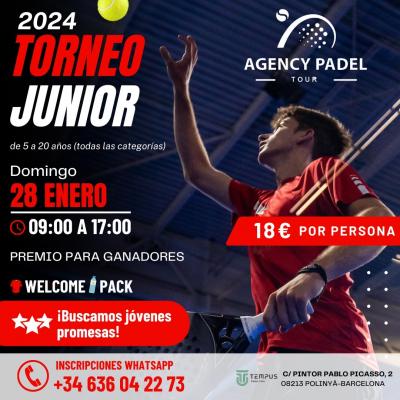 poster del torneo AGENCY PADEL TOUR