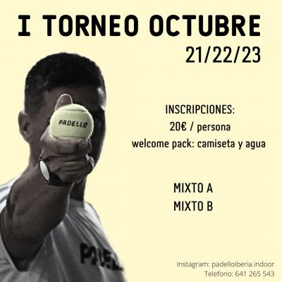 poster del torneo I TORNEO OCTUBRE