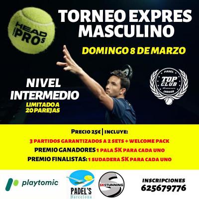 poster del torneo TORNEO EXPRESS MASCULINO