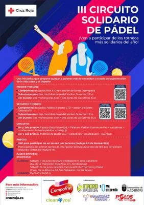 poster del torneo TORNEO CRUZ ROJA NIVEL BAJO/ MEDIO-BAJO