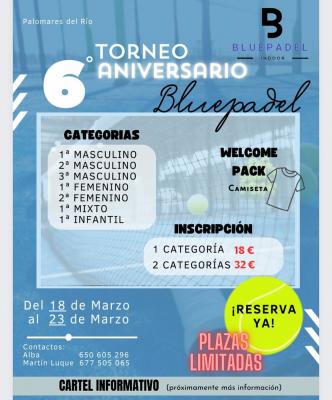 poster torneo TORNEO 6º ANIVERSARIO