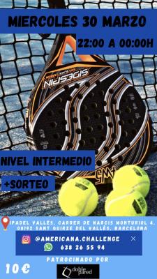 poster torneo AMERICANA CHALLENGE