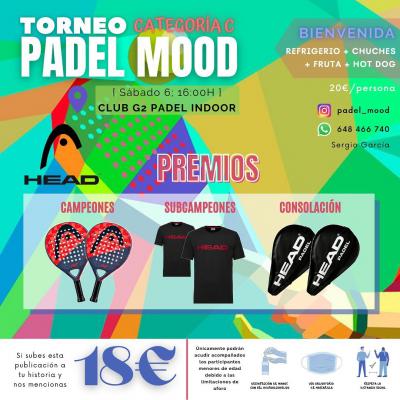 poster del torneo TORNEO PADEL MOOD