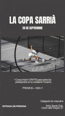 poster torneo LA COPA SARRIÀ