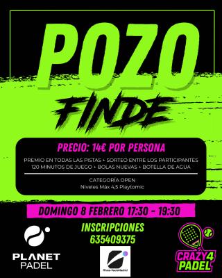 poster del torneo POZO FINDE