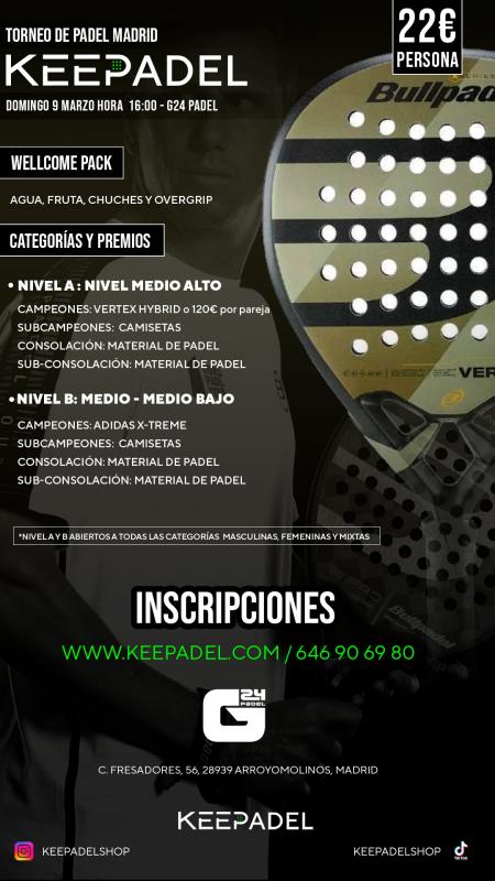 cartel del torneo