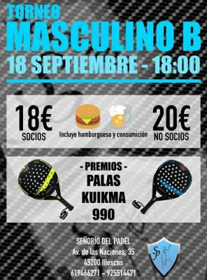 poster del torneo TORNEO MASCULINO B