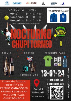 poster del torneo TORNEO NOCTURNO