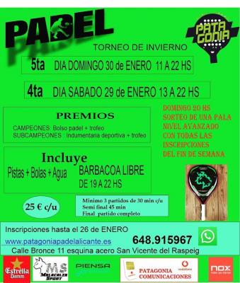 poster del torneo TORNEO DE INVIERNO