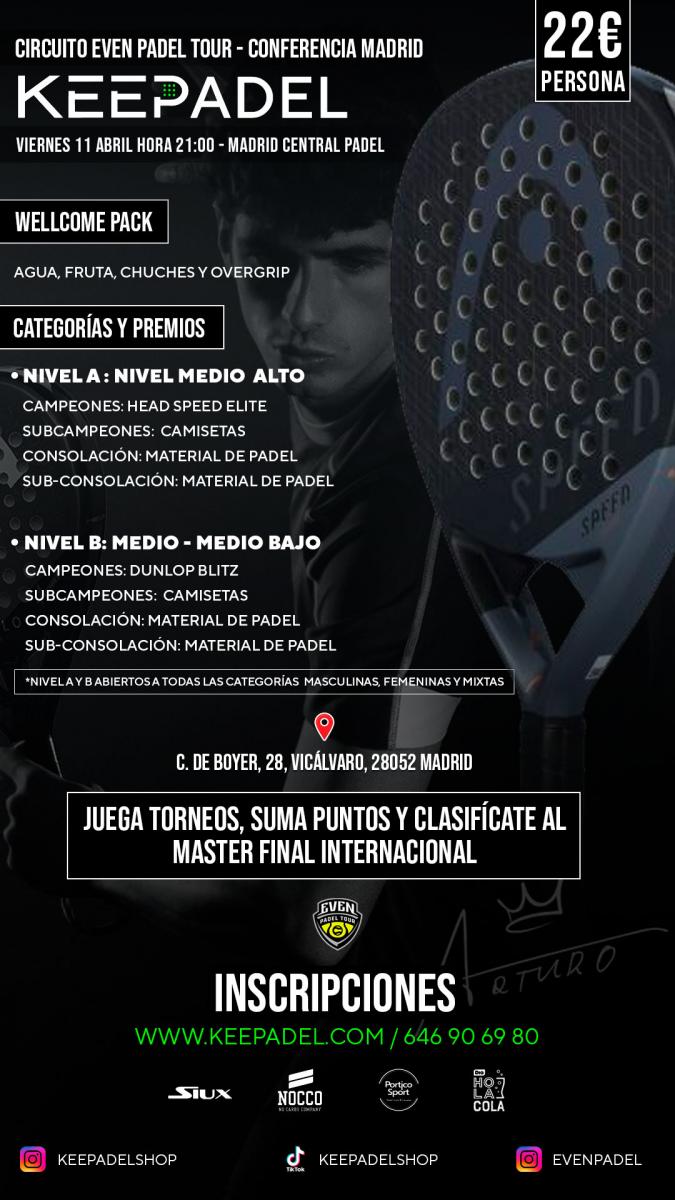 cartel del torneo