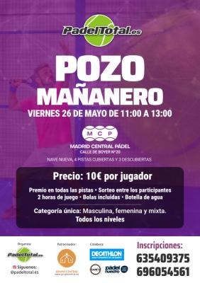poster torneo POZO MAÑANERO