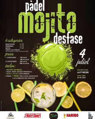 poster del torneo PADEL MOJITO