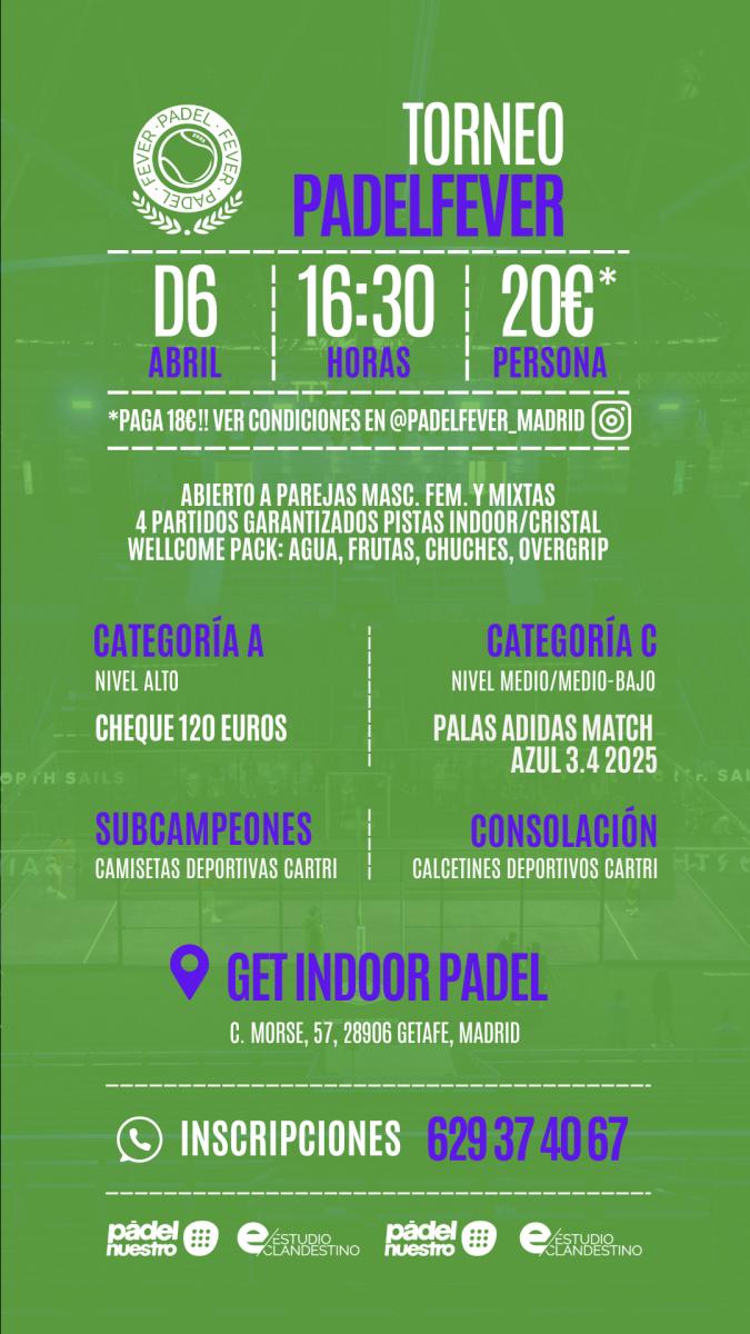 cartel del torneo