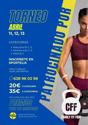 poster torneo TORNEO CHARLYFITFAM