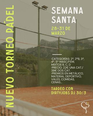 poster del torneo TORNEO SEMANA SANTA