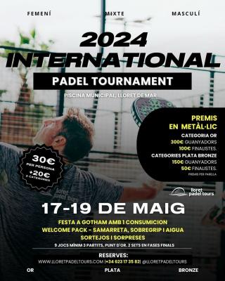 poster torneo TORNEIG INTERNACIONAL DE PÀDEL