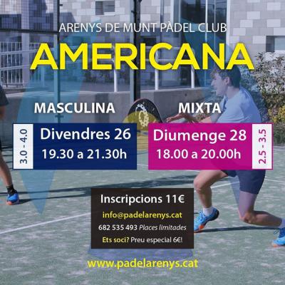 poster del torneo AMERICANA