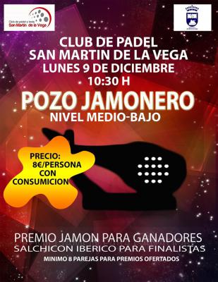 poster del torneo POZO JAMONERO