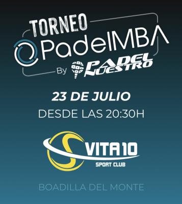 poster del torneo TORNEO PADEL MBA