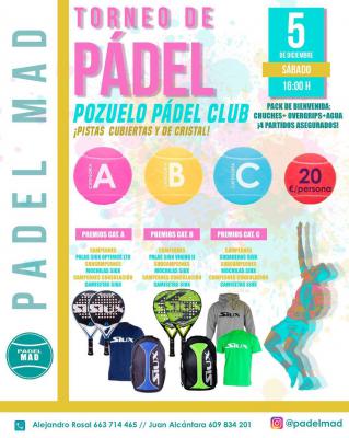 poster del torneo TORNEO DE PADEL