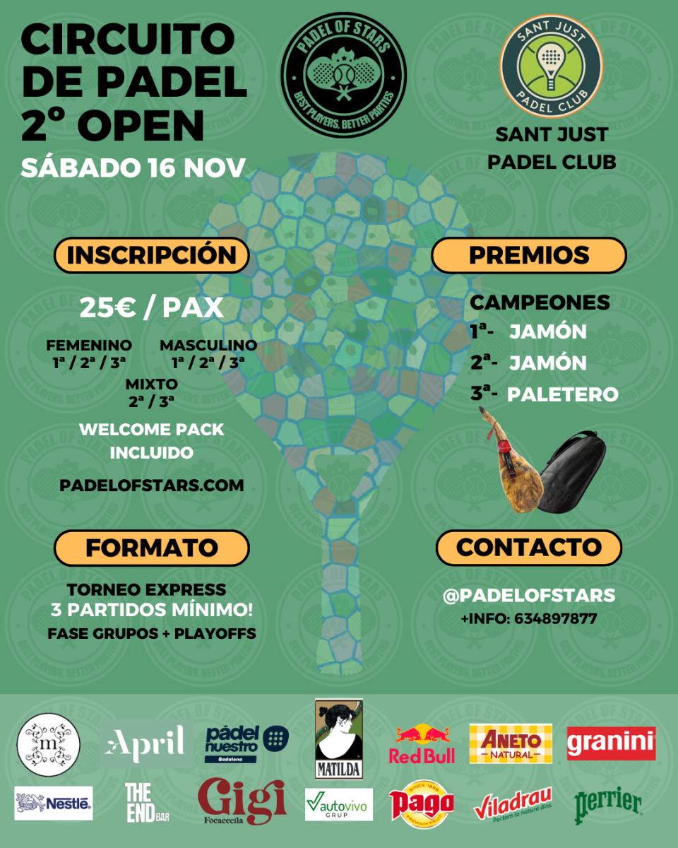 cartel del torneo