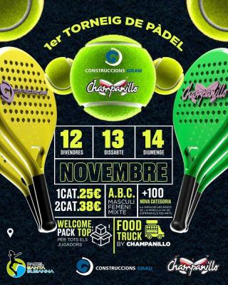 poster del torneo TORNEO DE PADEL