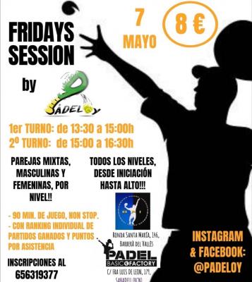 poster del torneo FRIDAY SESSION