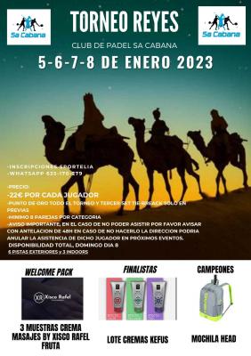 poster del torneo TORNEO REYES EN SA CABANA