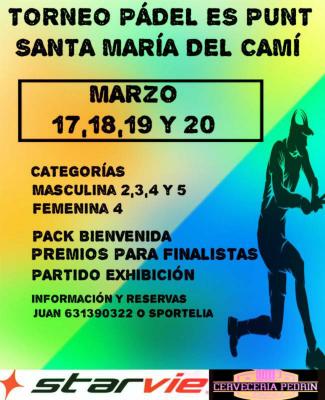 poster del torneo TORNEO ES PUNT MARZO