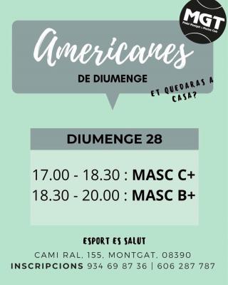 poster del torneo AMERICANES DE DIUMINGE