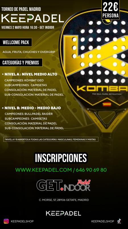 cartel del torneo