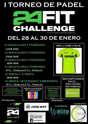 poster del torneo I TORNEO DE PADEL 
