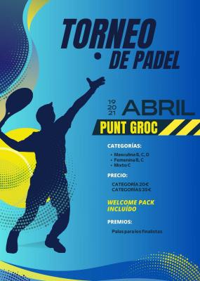 poster torneo FIESTAS DE MAYO