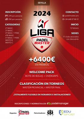 poster del torneo SEVILLA LIGA PADEL MASTER