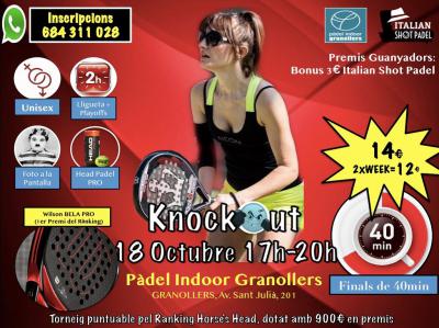 poster del torneo TORNEO KNOCKOUT