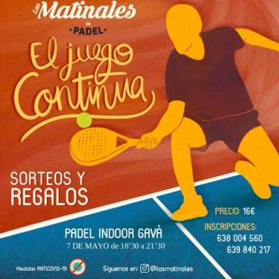poster del torneo LA VESPERTINA DE MAYO