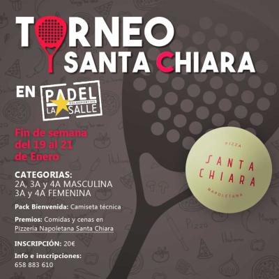 poster torneo TORNEO SANTA CHIARA