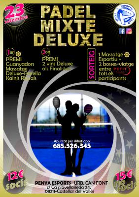 poster del torneo PADEL MIXTE DELUXE