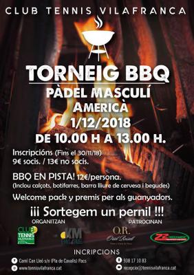 poster del torneo TORNEIG BBQ