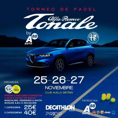 poster torneo TORNEIG ALFA ROMEO TONALE BY AUTO 88